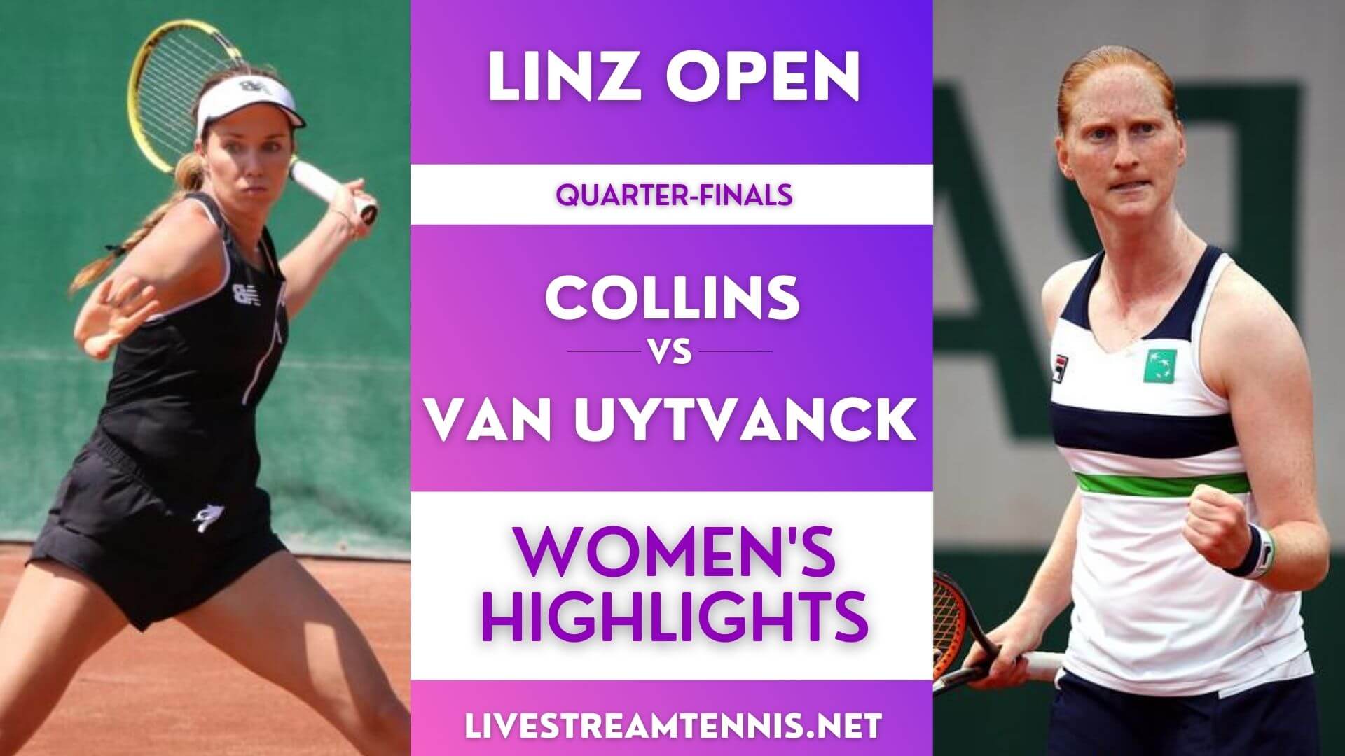 Linz Open WTA Quarter Final 3 Highlights 2021
