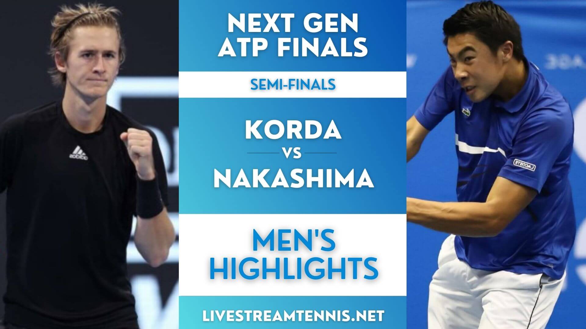 Next Gen ATP Semi Final 1 Highlights 2021