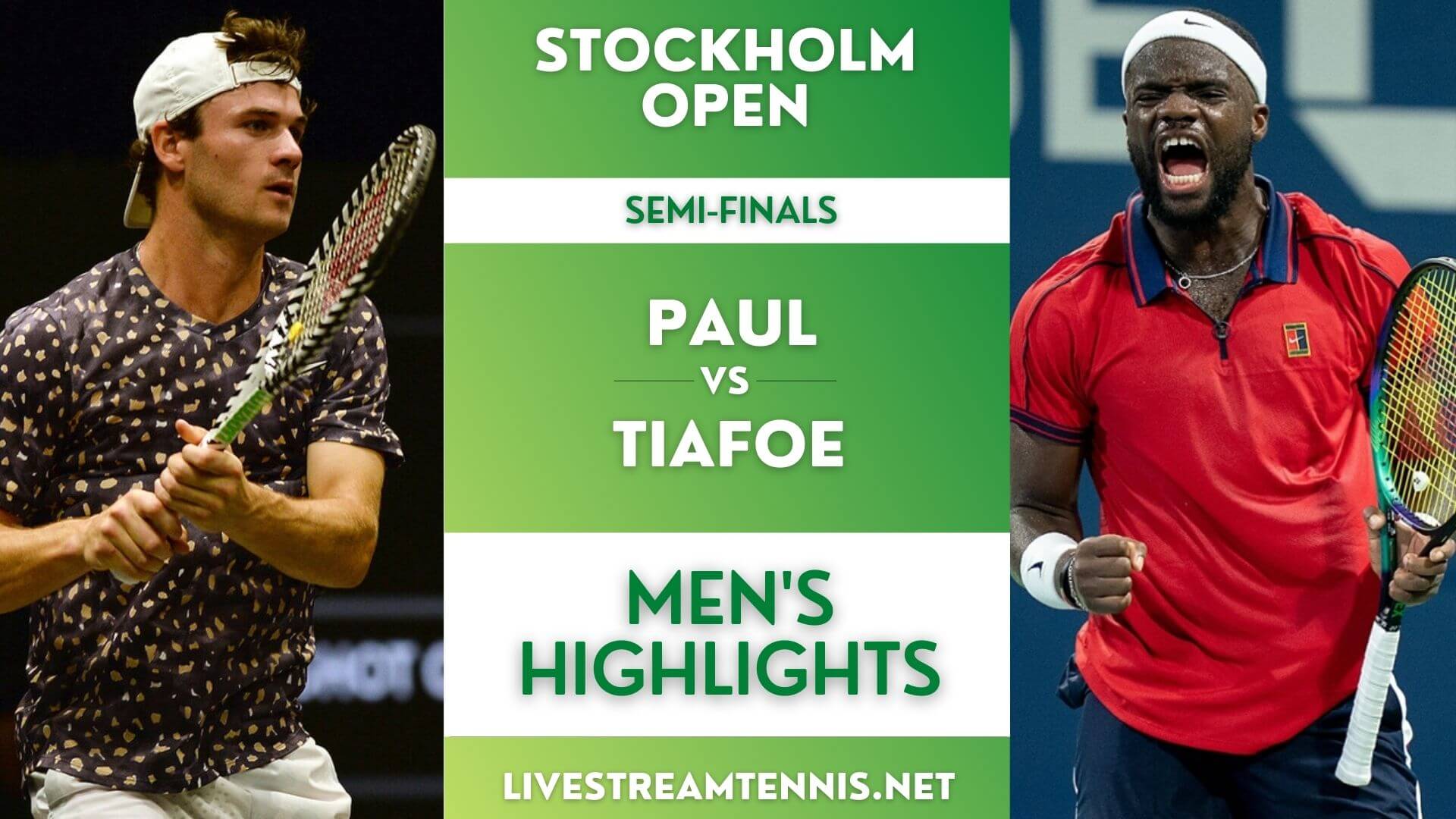 Stockholm Open ATP Semi Final 1 Highlights 2021