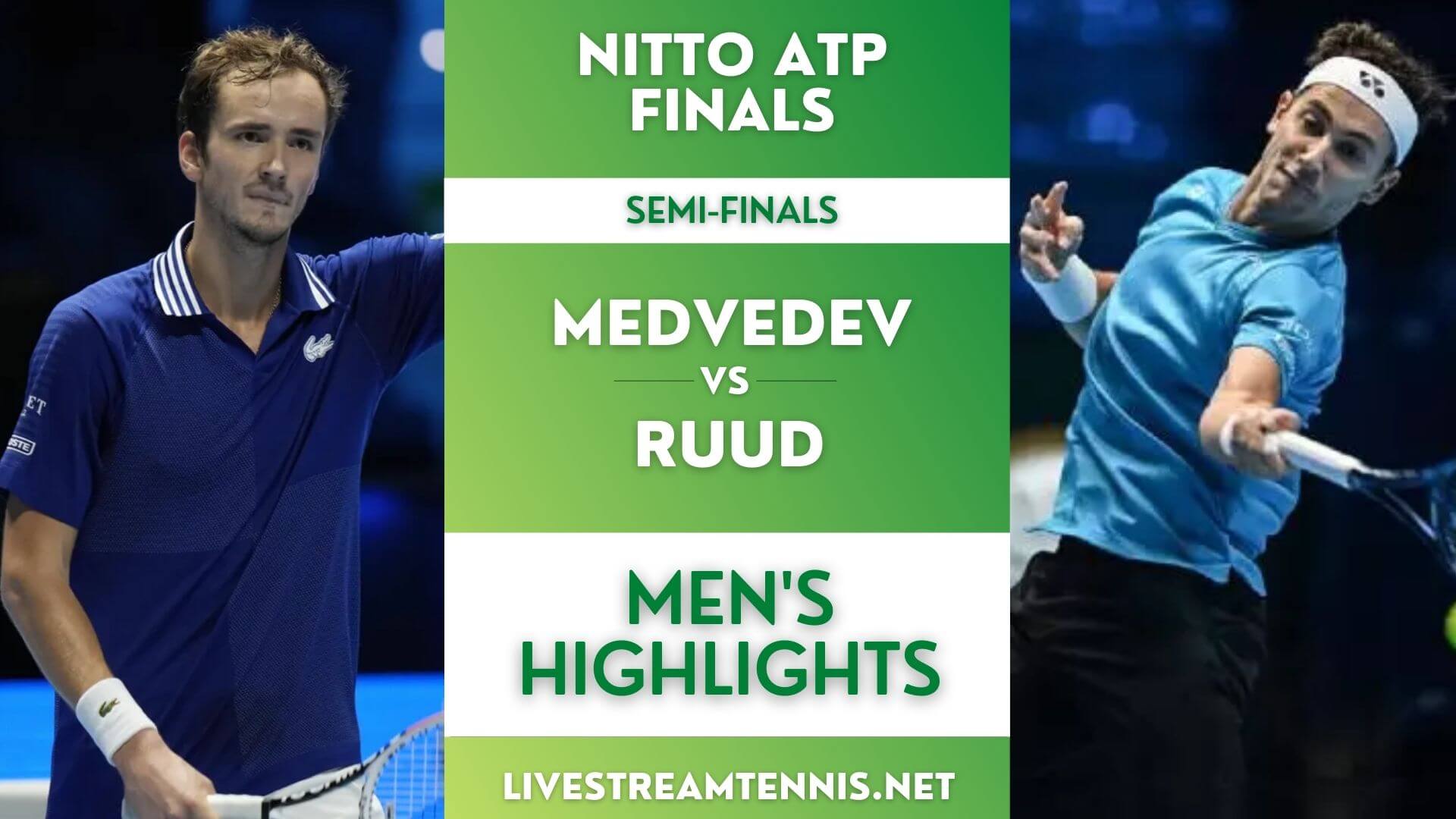 Nitto ATP Finals Semi Final 1 Highlights 2021