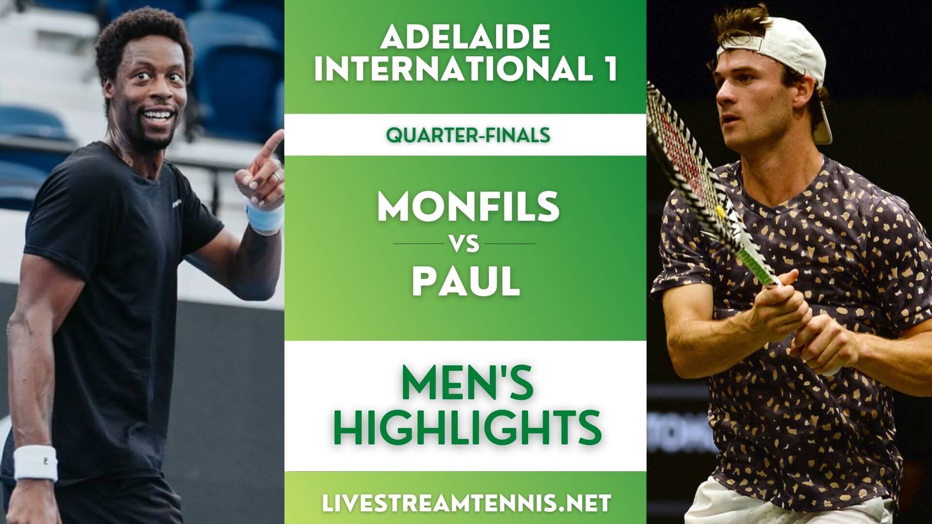 Adelaide 1 ATP Quarterfinal 3 Highlights 2022