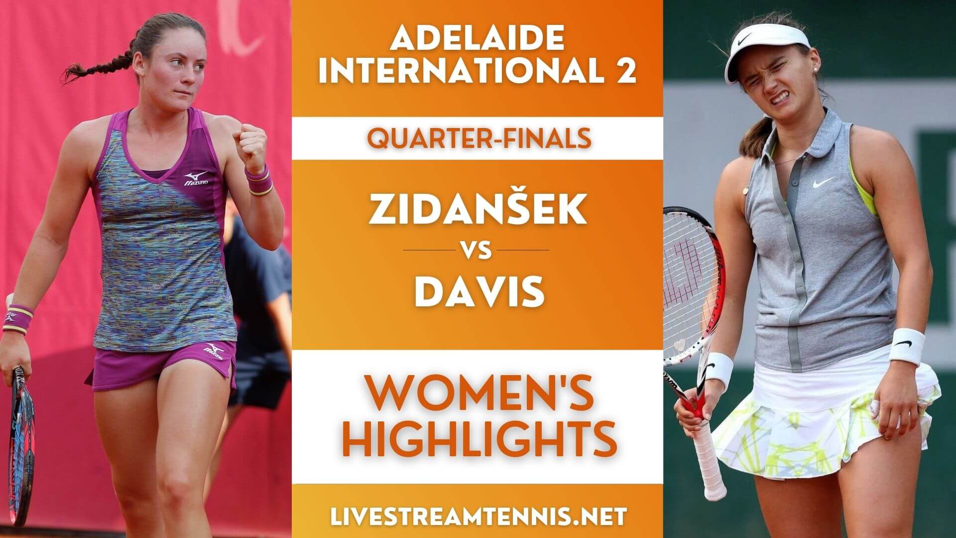 Adelaide 2 WTA Quarterfinal 2 Highlights 2022