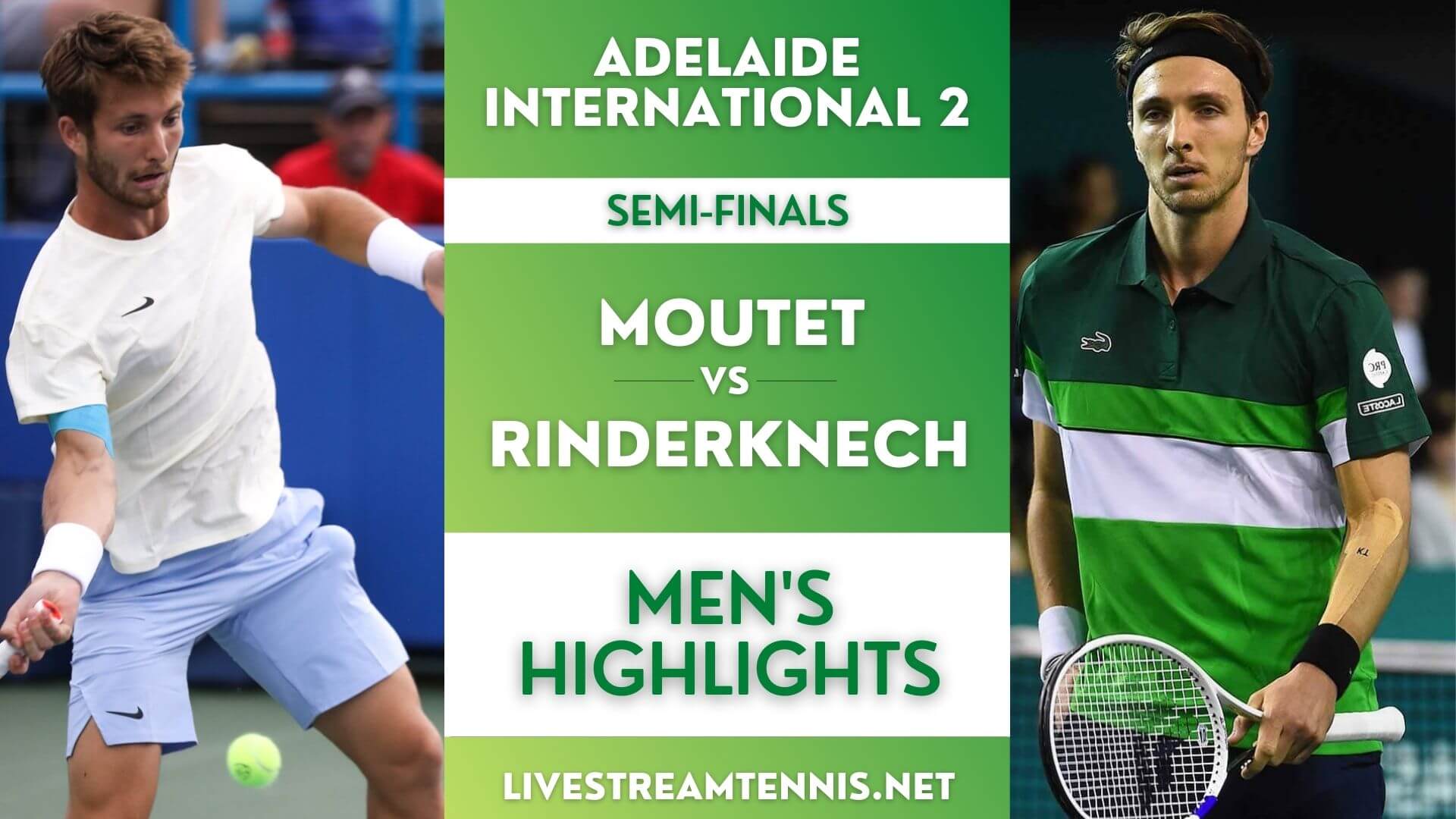 Adelaide 2 ATP Semi Final 2 Highlights 2022