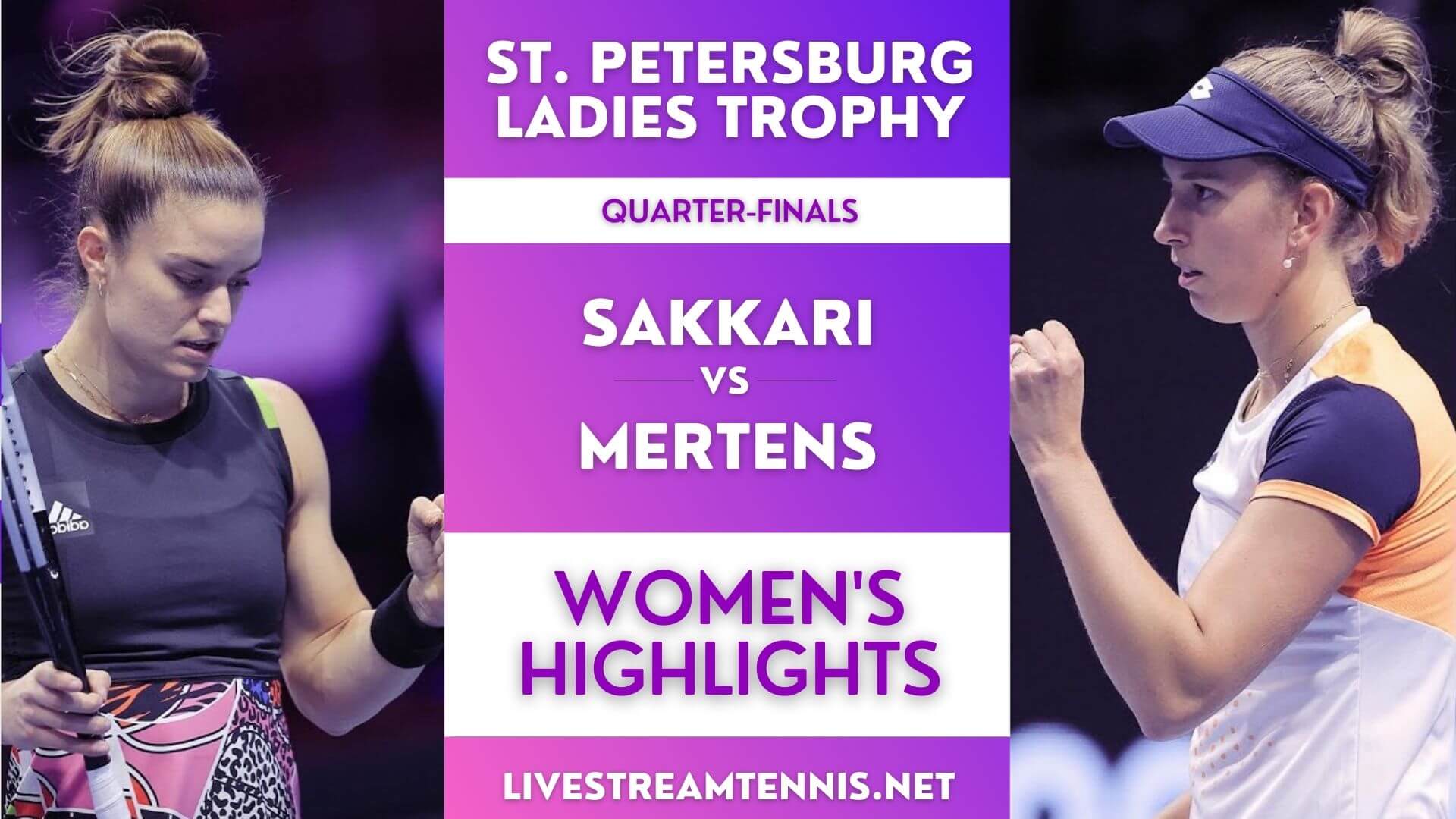 Ladies Trophy WTA Quarter Final 3 Highlights 2022