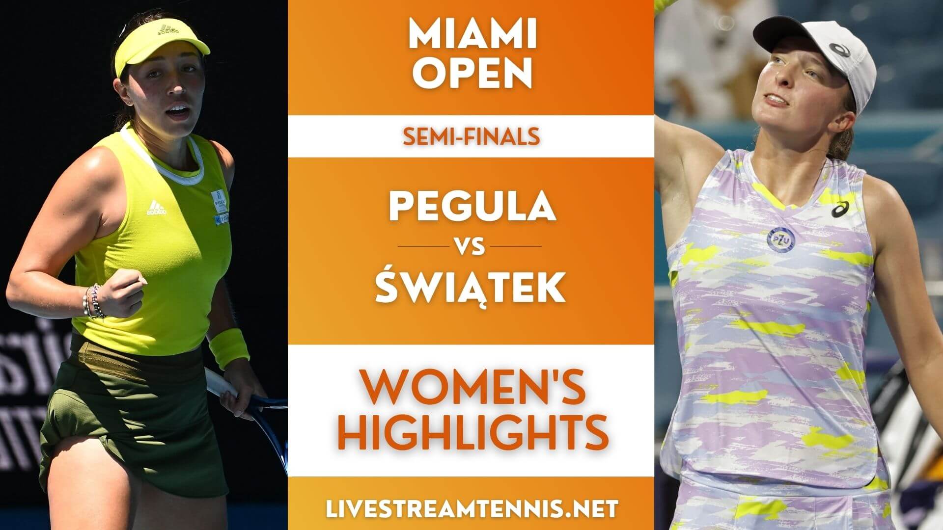 Miami Open Ladies Semifinal 1 Highlights 2022