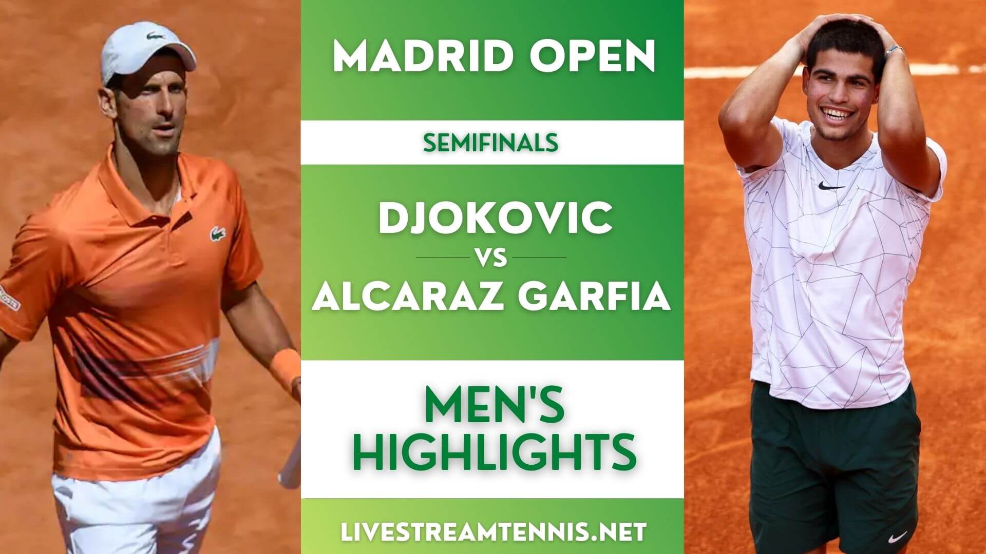 Madrid Open Gents Semifinal 1 Highlights 2022