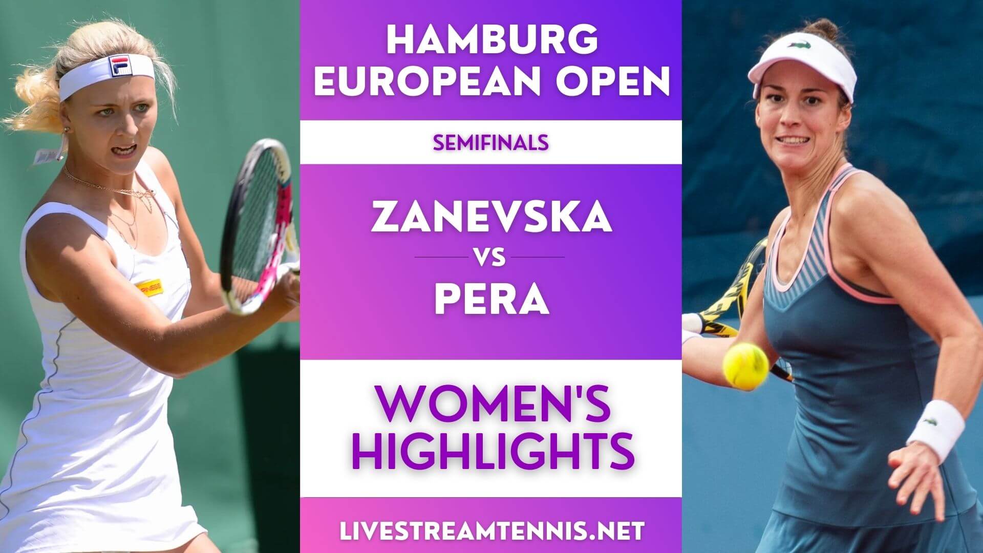 Hamburg Open WTA Semifinal 2 Highlights 2022