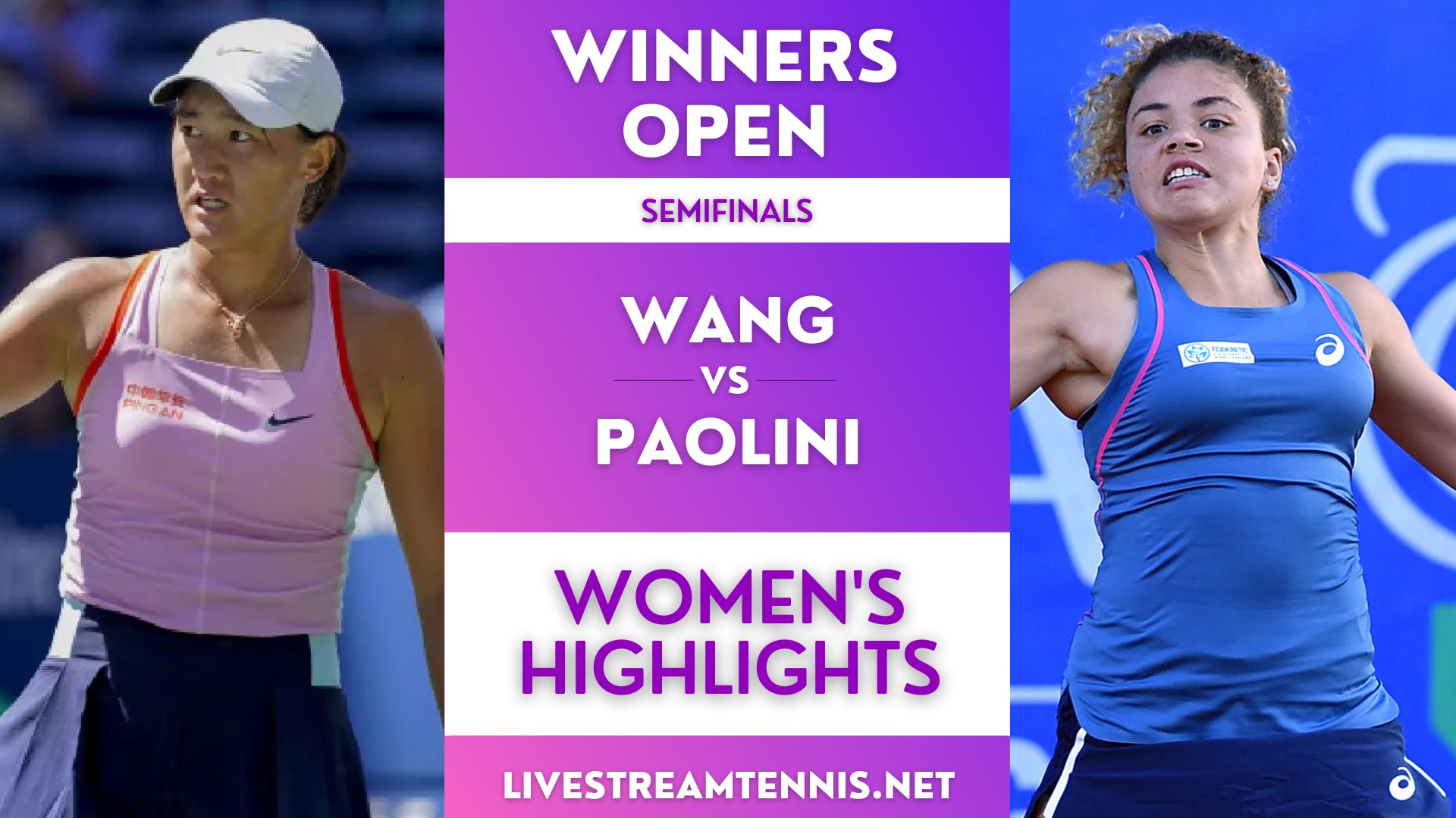 Winners Open WTA Semifinal 1 Highlights 2022