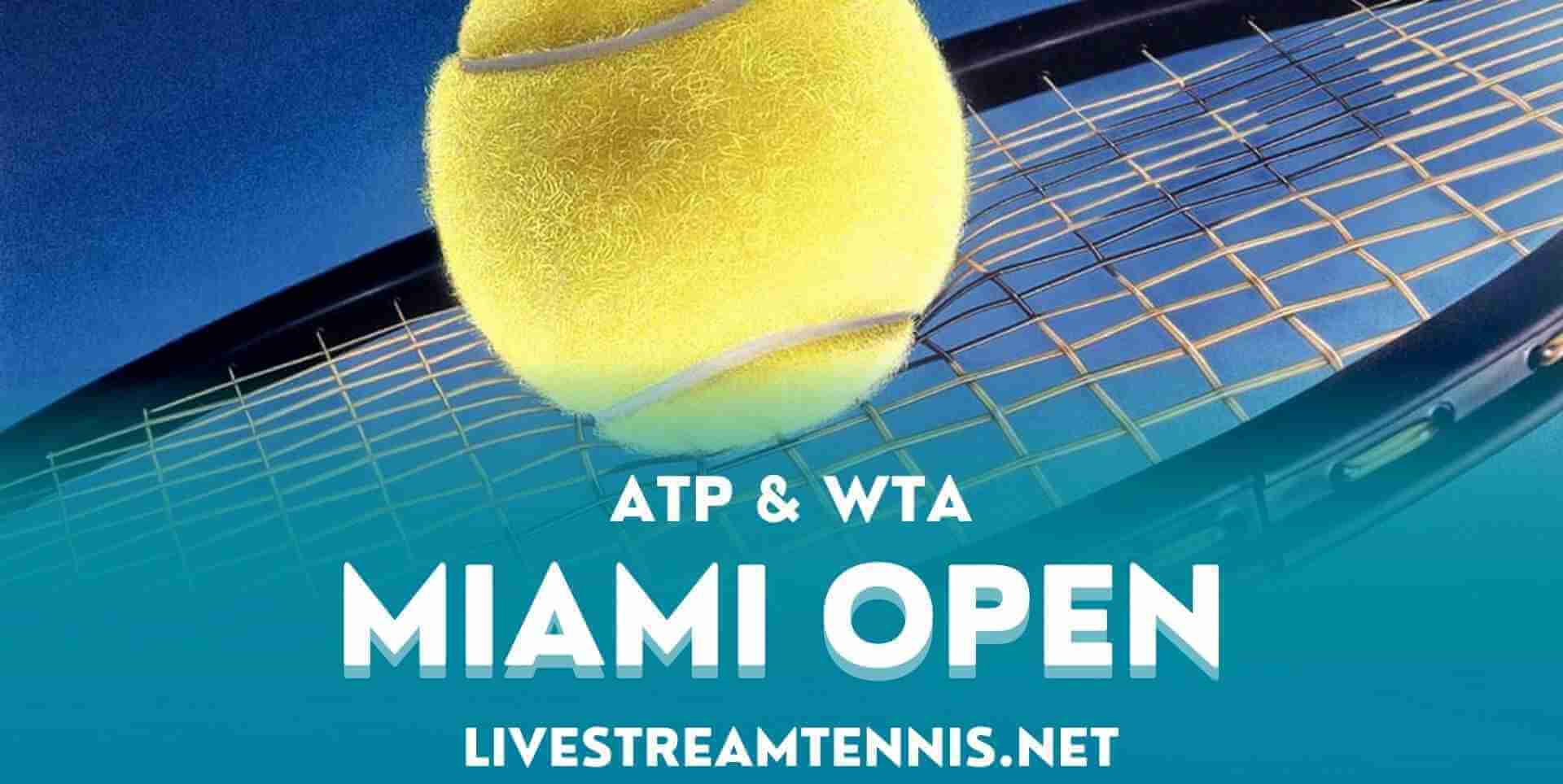 Miami Open 2024 Quarter-Final Live Stream slider